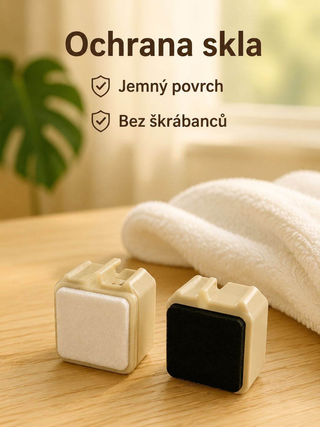 Magnetická čisticí kartáč na sklo akvária