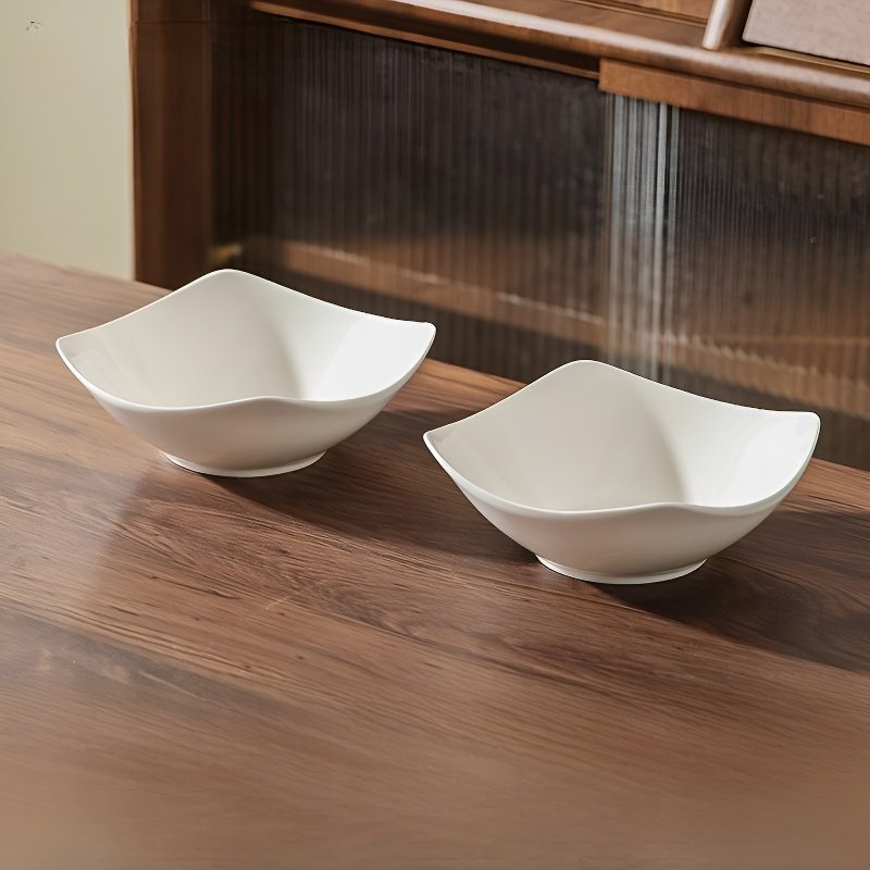 จานเซรามิกอเนกประสงค์สำหรับสลัดและซุป