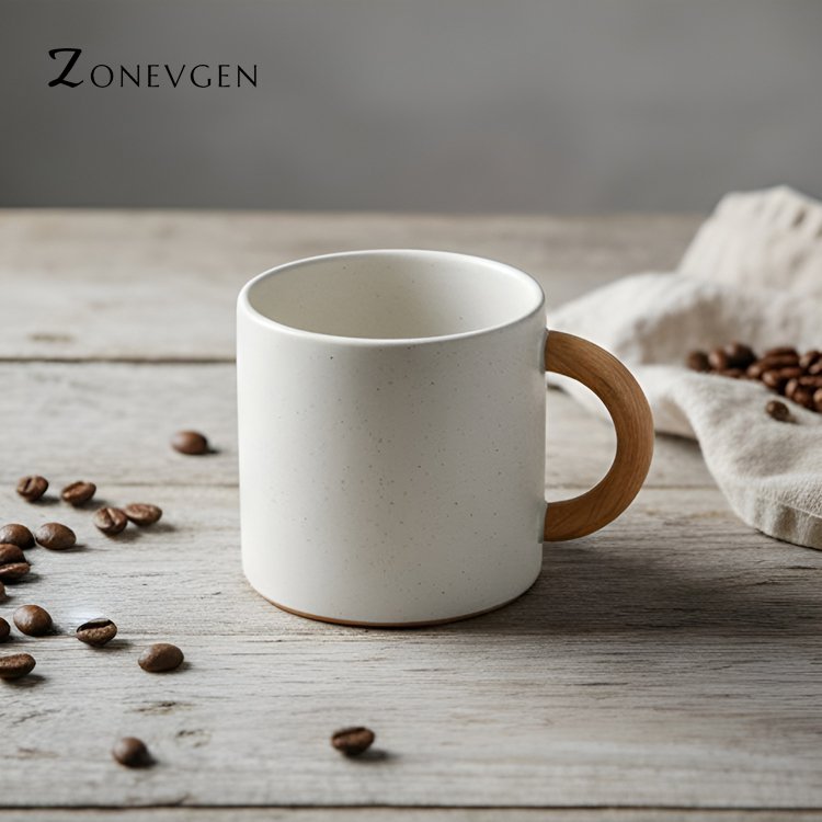 심플한 디자인의 머그