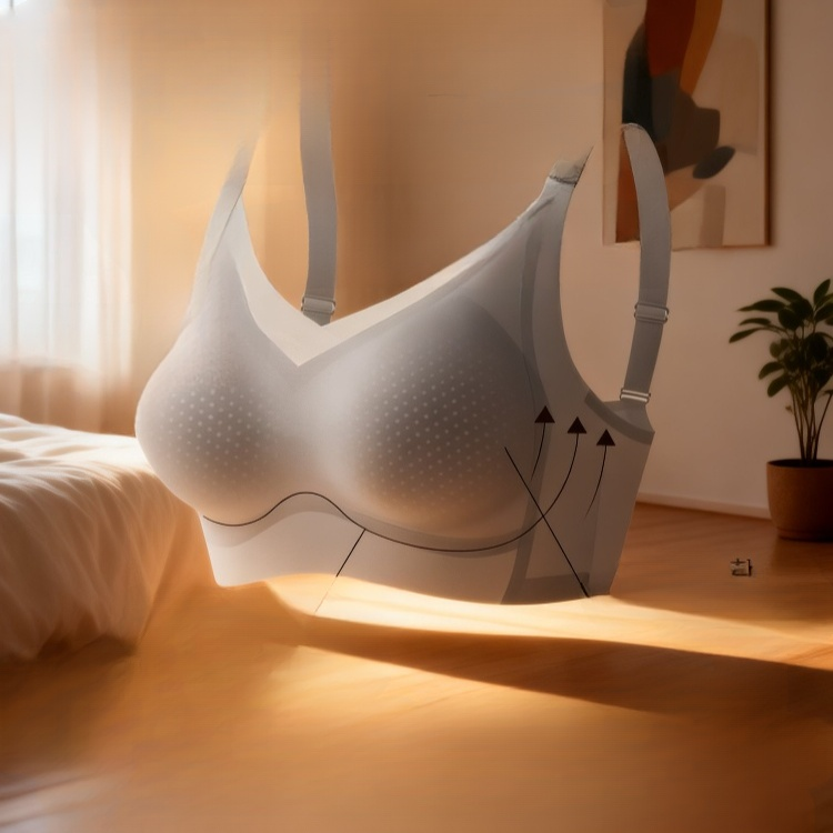 女性用超薄シームレスアイスブラ