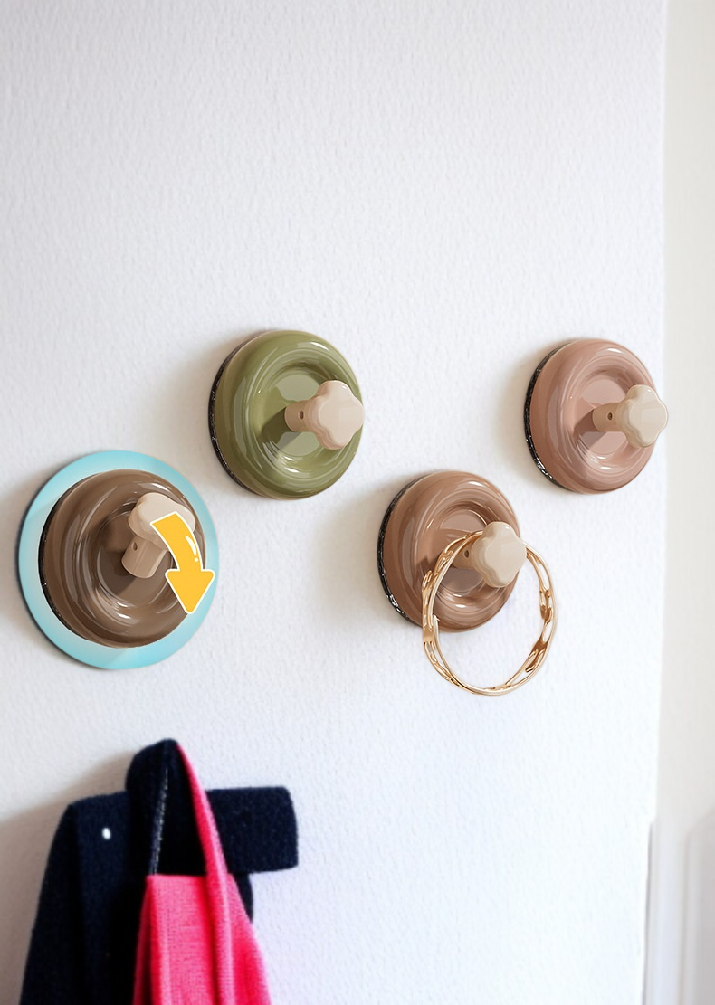 고풍 디자인의 진공흡착판 문후크