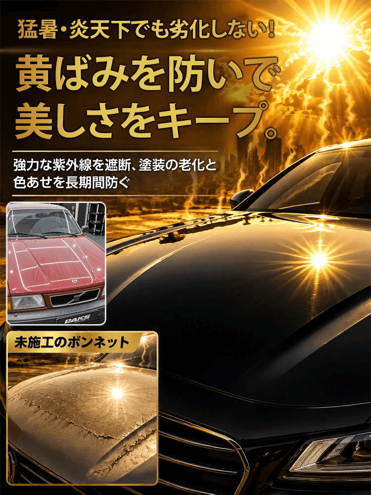 高耐久車用セラミックコーティング剤セット