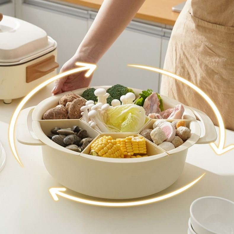 Compartmented Serving Dish