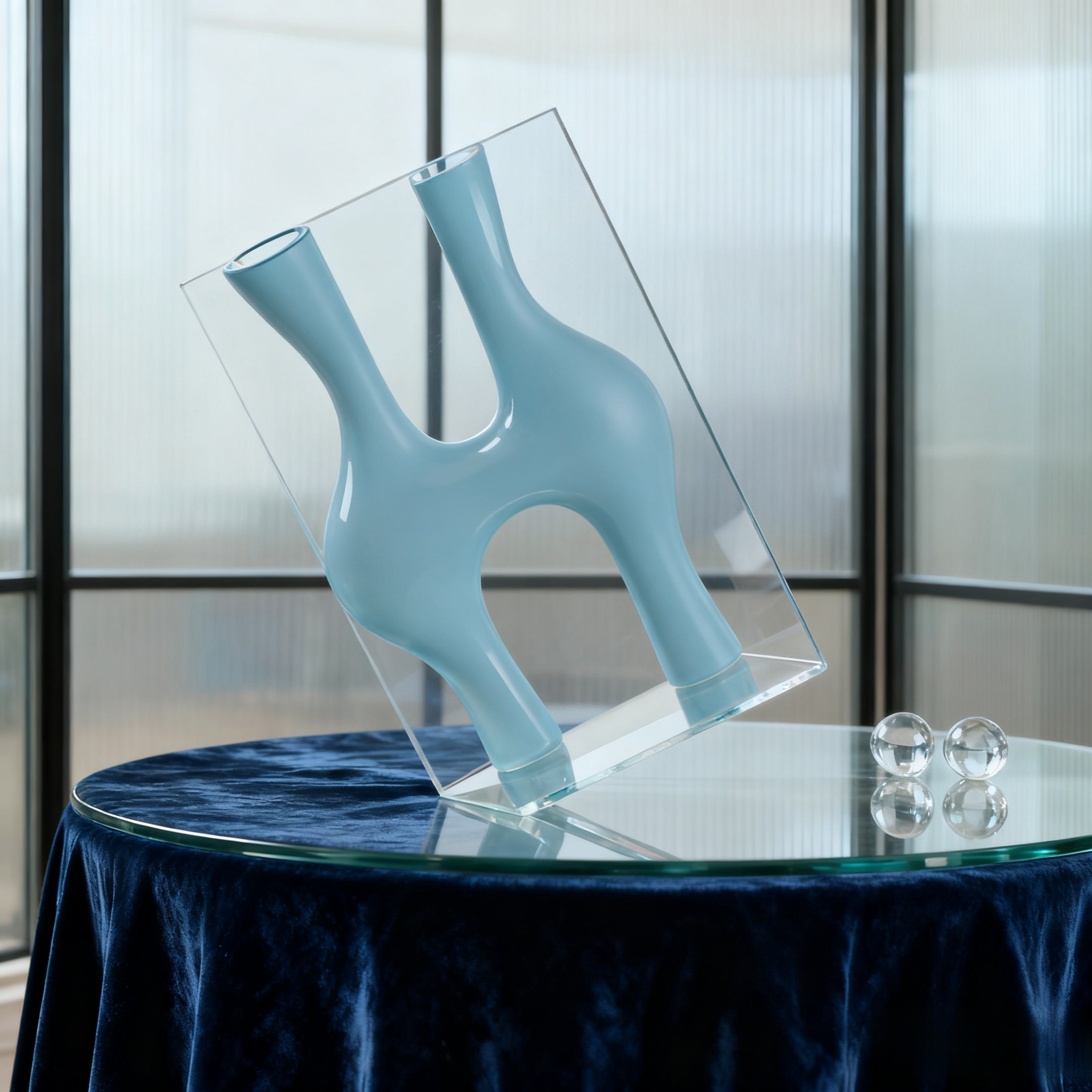 현대 예술 아크릴 조각 장식품