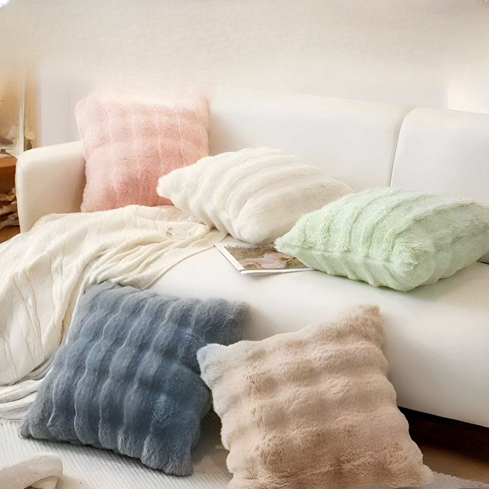 Kuscheliges Winter Kissen