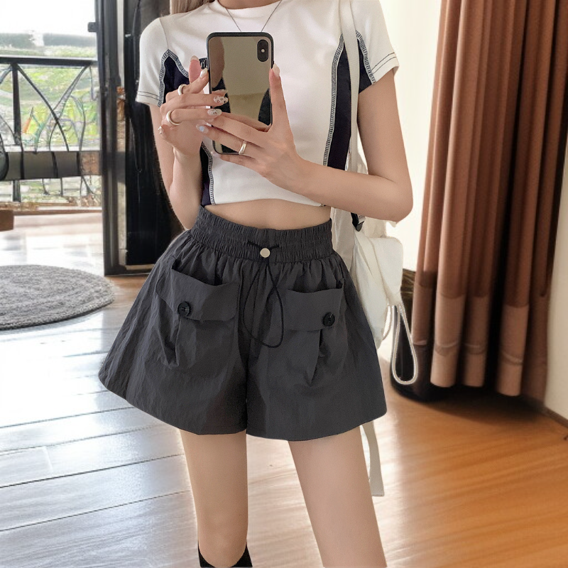 レディース 薄手ホットパンツ 大きいサイズ カジュアル風 ワークウェア ホットパンツ レディース ショートパンツ 薄手ホットパンツ カジュアル風 ワークウェア 風