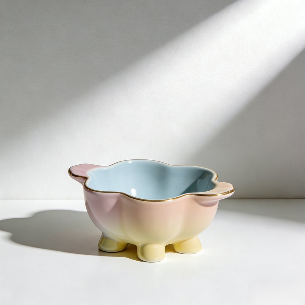 取っ手付き陶器ボウル12個セット