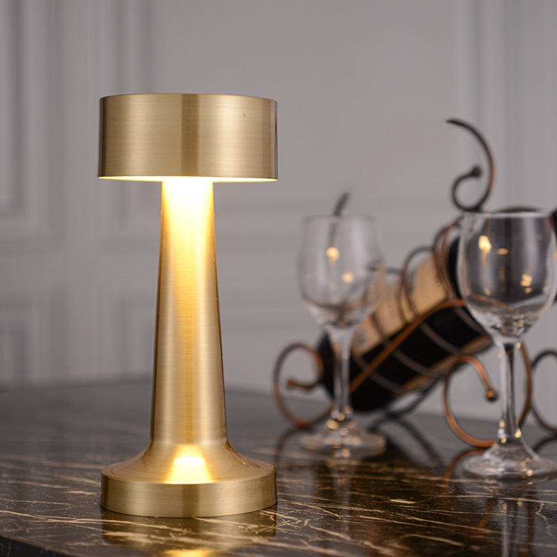 Lámpara de escritorio mini recargable