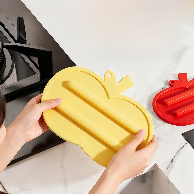 キッチンリンゴ滑り止めシリカゲル蓋敷き