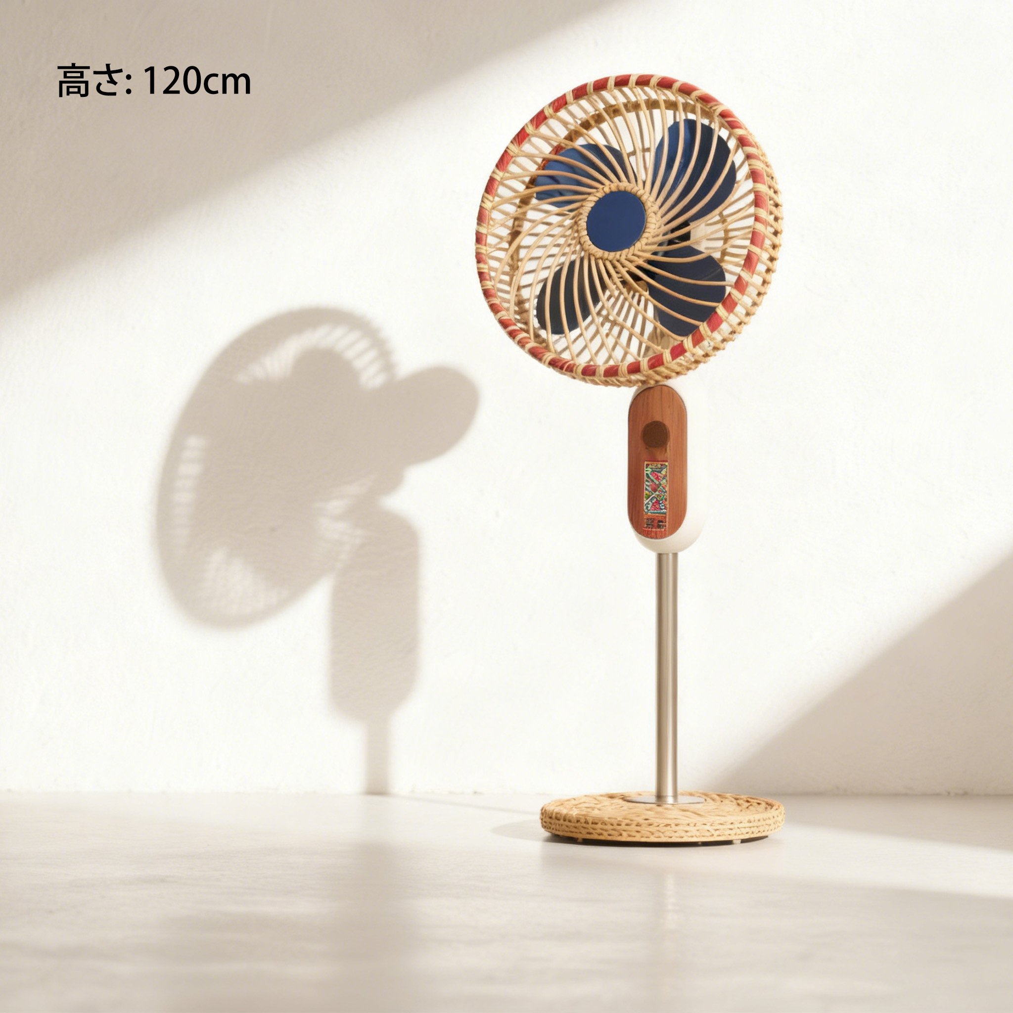 省エネスタンド扇風機の風量調節機能