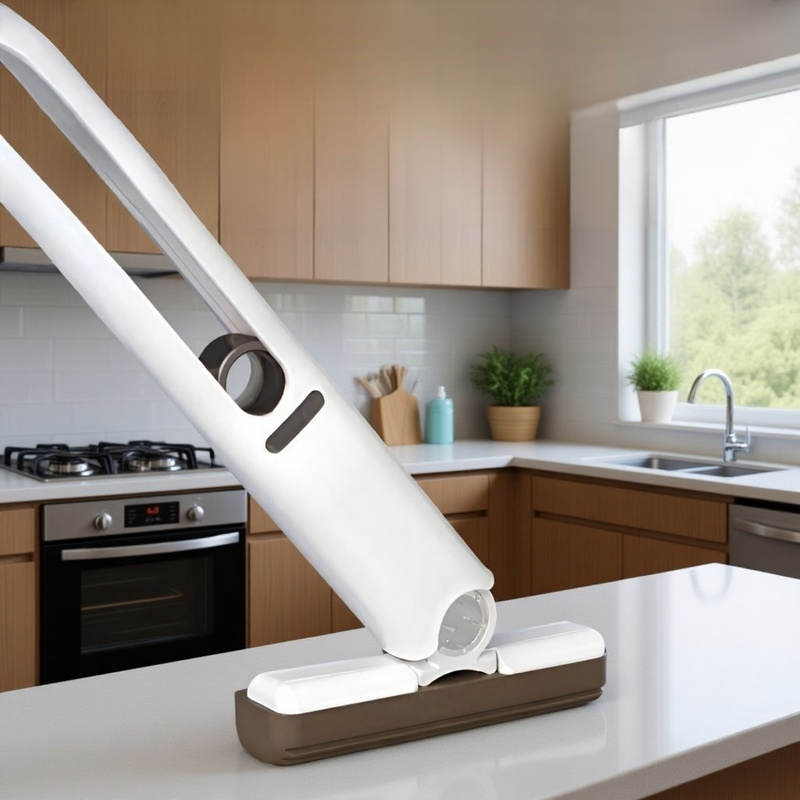 Mopa de Mano Autoescurrible para Espacios Pequeños