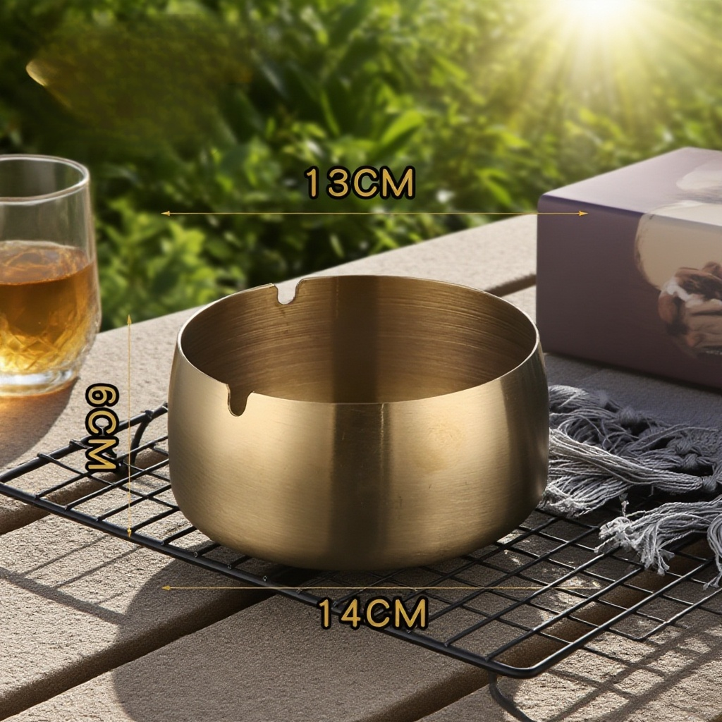 소형 디자인의 금속제 향로 디테일