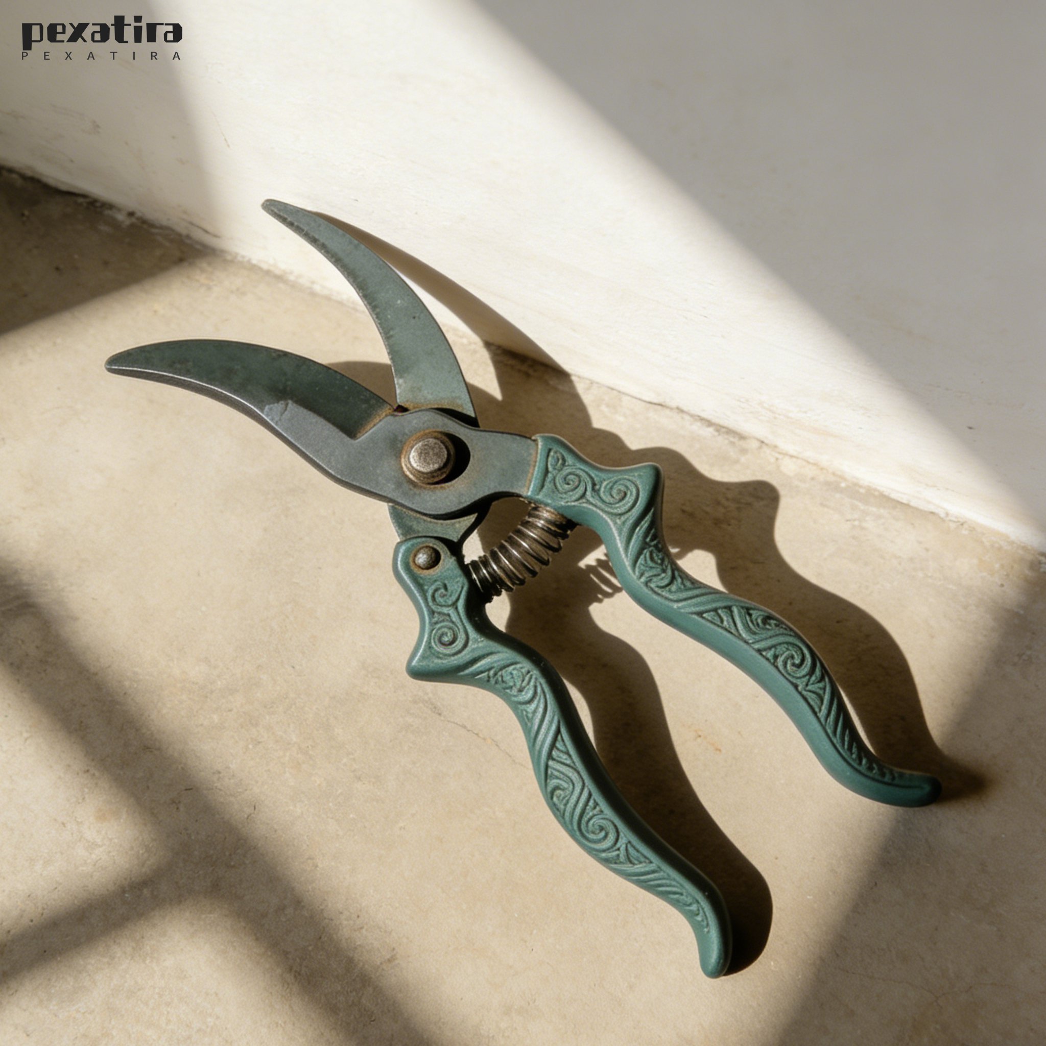 กรรไกรตัดกิ่งไม้ใบมีดคมสำหรับงานสวน