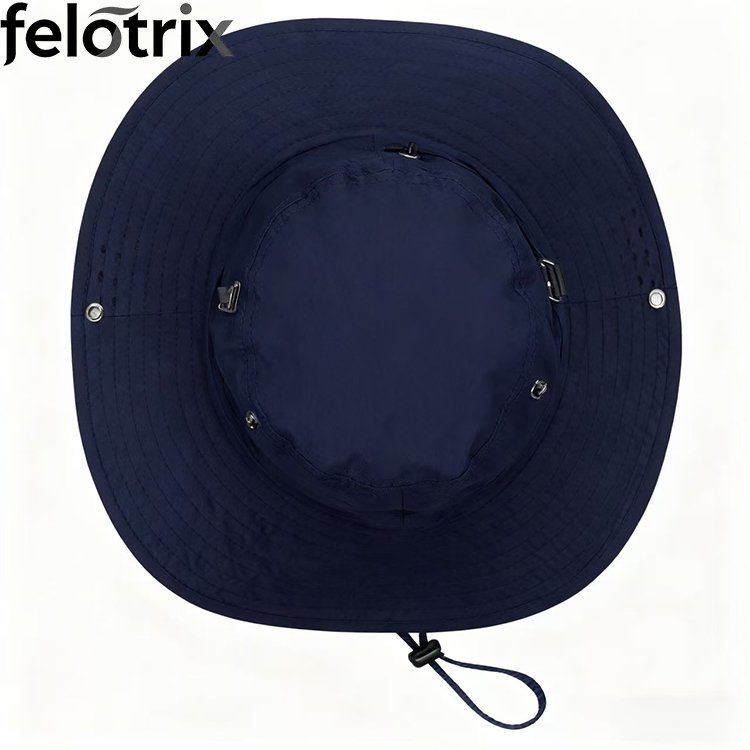 หมวกกันแดดสีพื้นเรียบ หมวกกันแดดกลางแจ้ง หมวกเดินป่า