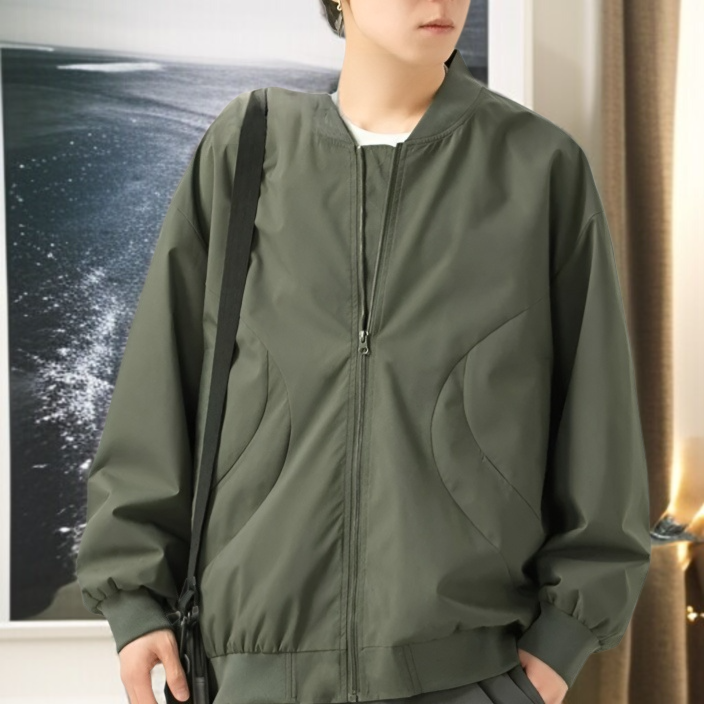 얇은 남성 코트 학생 봄 캐주얼 점퍼 삼방 얇은 야구복 상의