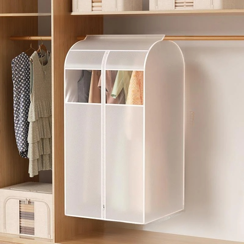 의류 더스트 커버 코트 투명 방습 커버 옷장 걸이 투명 방회 투명 코트 커버