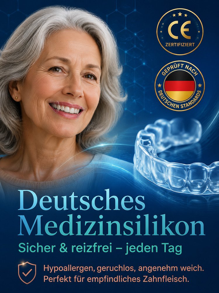[Unsichtbar und komfortabel] Maßgefertigte voll ausgestattete medizinische Vollprothesen