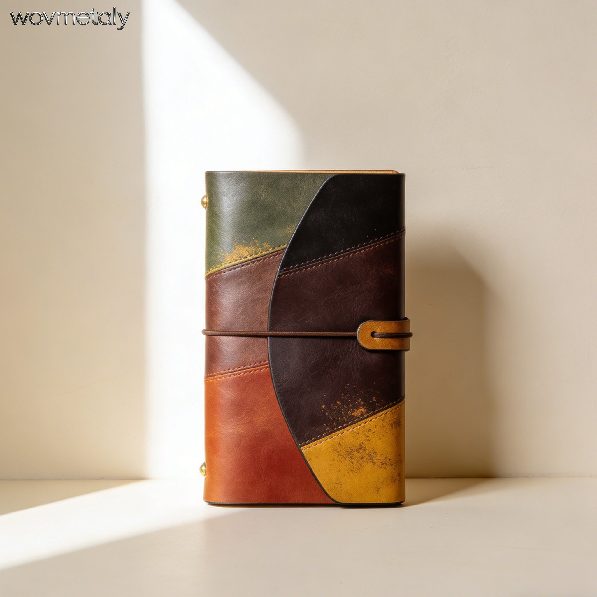 สมุดโน้ตปกหนัง แพ็ค 3 เล่ม พร้อมใช้งาน