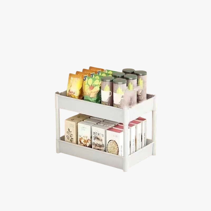 Estantería de almacenamiento multifuncional con ruedas para cocina, libros y frutas