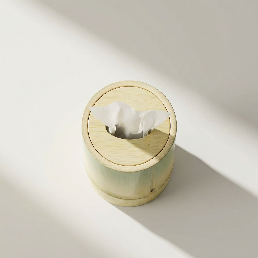 竹節ティッシュボックス（6個入り）