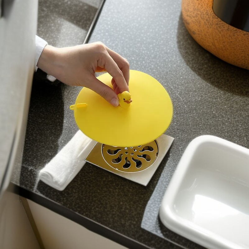 Odor-Resistant Silicone Lid Mat with Hygienic Seal