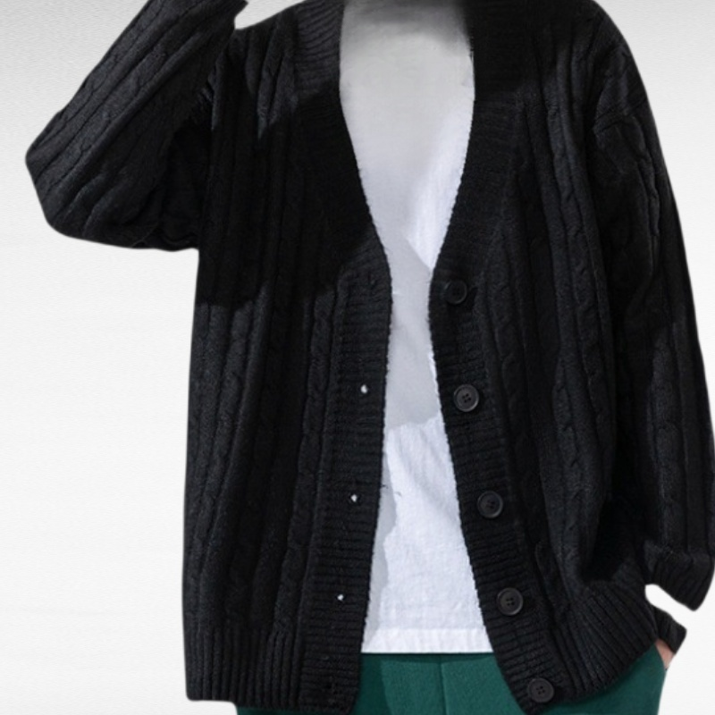 كاجيت كاكي رجالي كاجوال كنزة كاردیغان