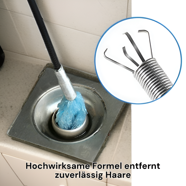 Abflussreiniger für Vier-Klauen-Toiletten