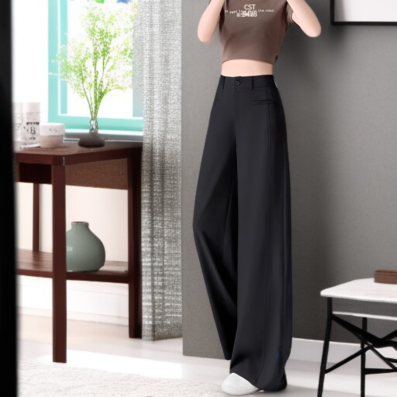 컬러 커브 정장 바지 자동차 팔걸이수납함 바지룩 스판 원단 모던 엣지 정장 바지 느슨하다/몸매를 가꾸다/정직하다