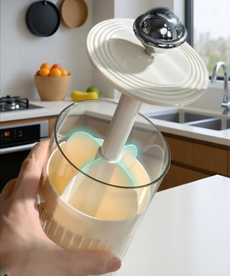 فرشاة ضغط ورفع لتوزيع مستحضرات التجميل بدقة