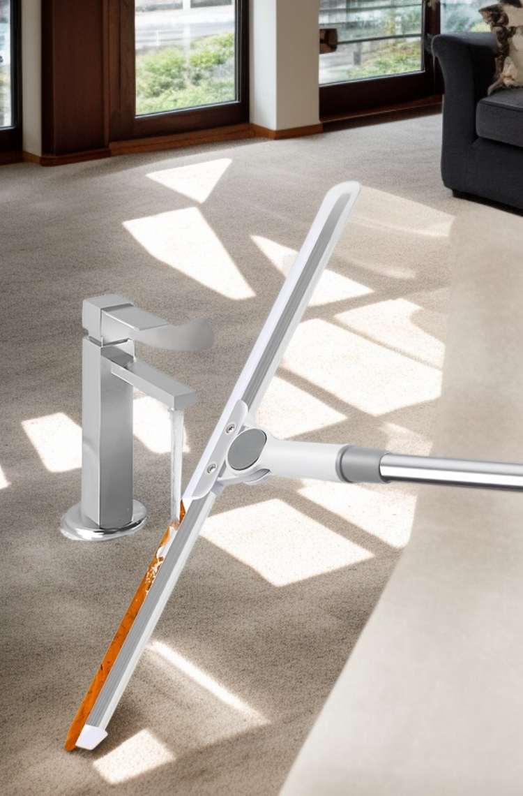 산호 융단 소재의 두꺼운 빗자루 질감 사진