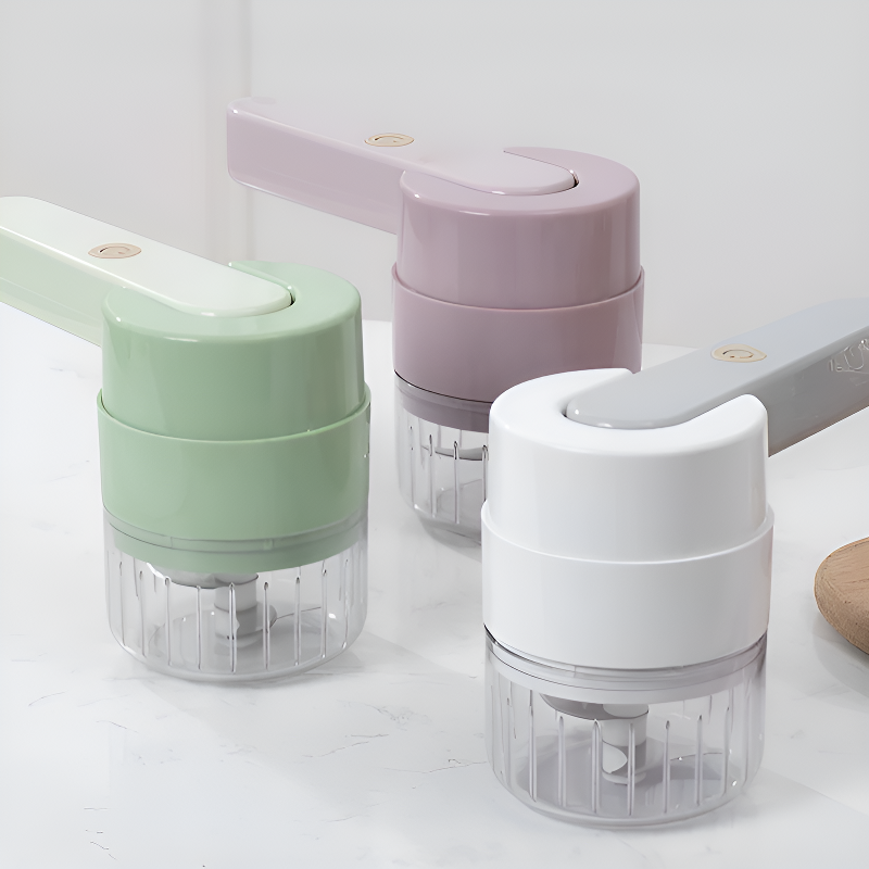 Three in one wireless garlic puree egg beater