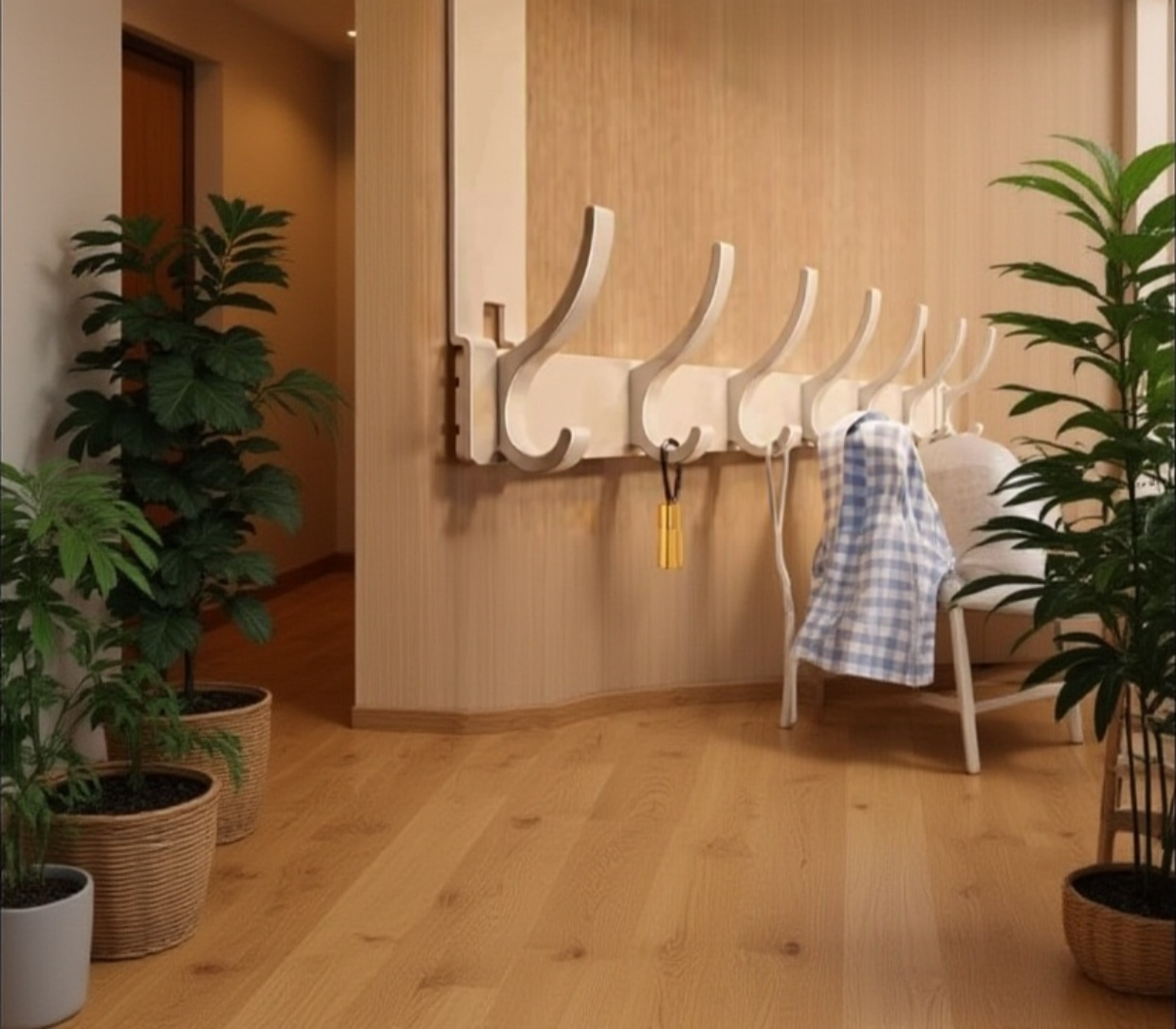 문에 손상 없이 사용할 수 있는 후크