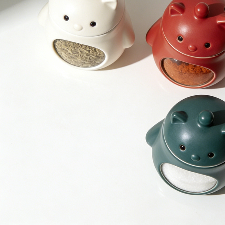 Praktikus fűszertartó szett fűszerek tárolásához