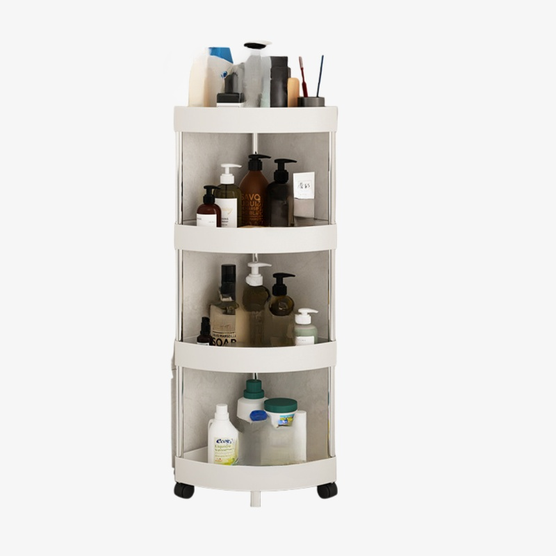 Praktisches Eckregal für Shampoo und Duschgel