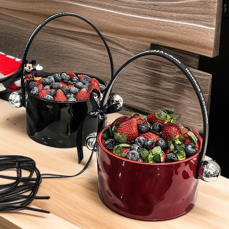 세련된 간식 보관 과일 접시