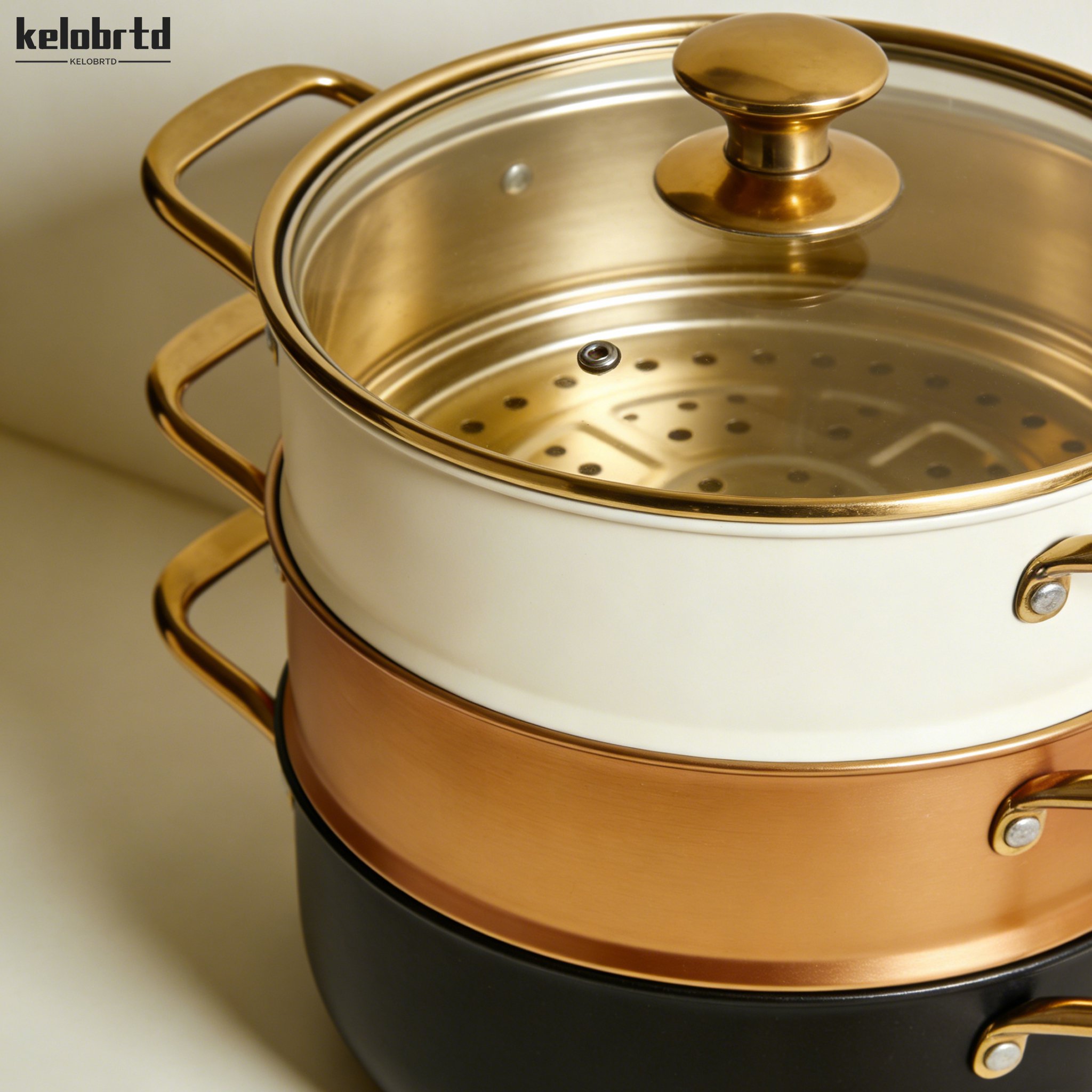 ステンレス製蒸し器