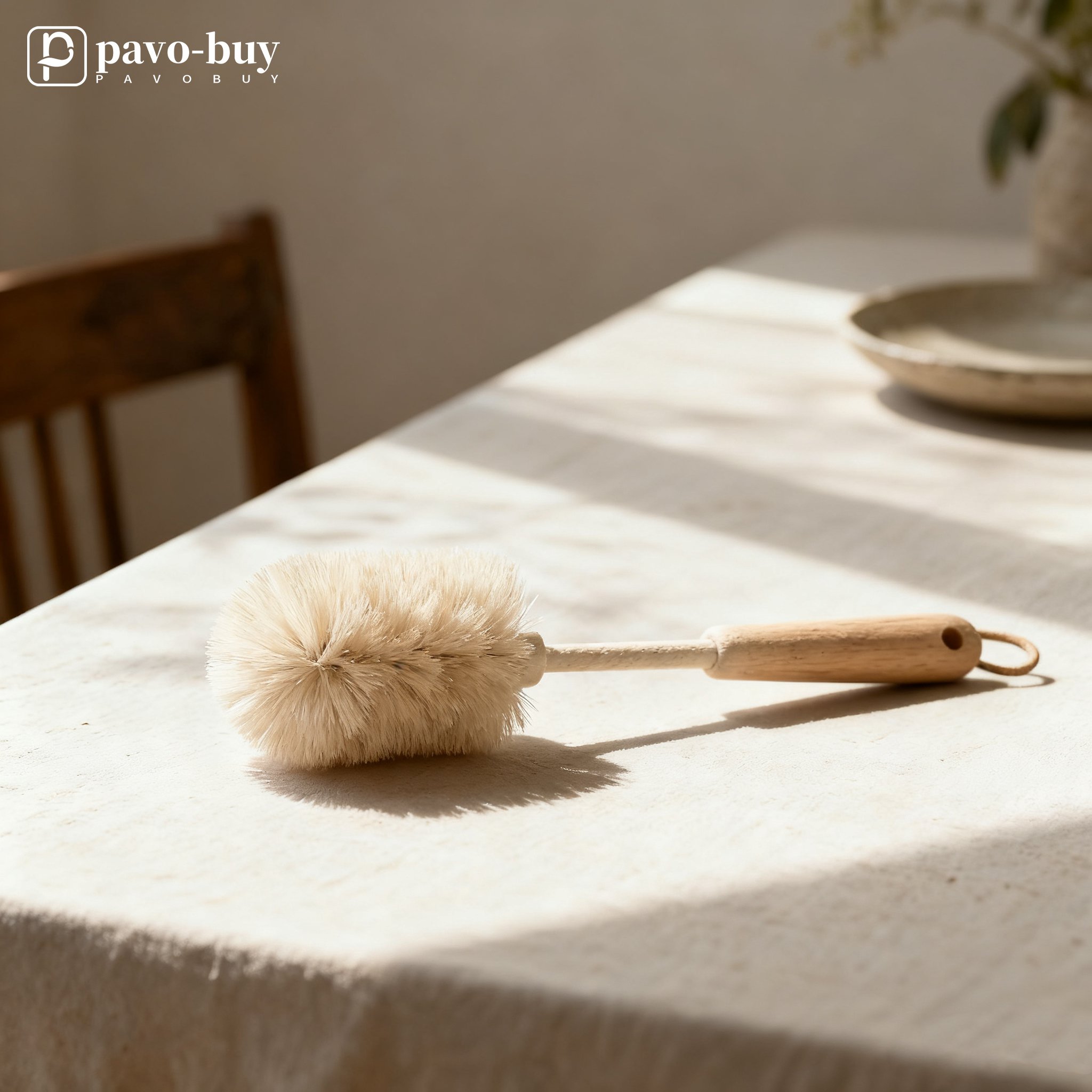 텀블러를 세척하는 긴손잡이 브러쉬 사용법