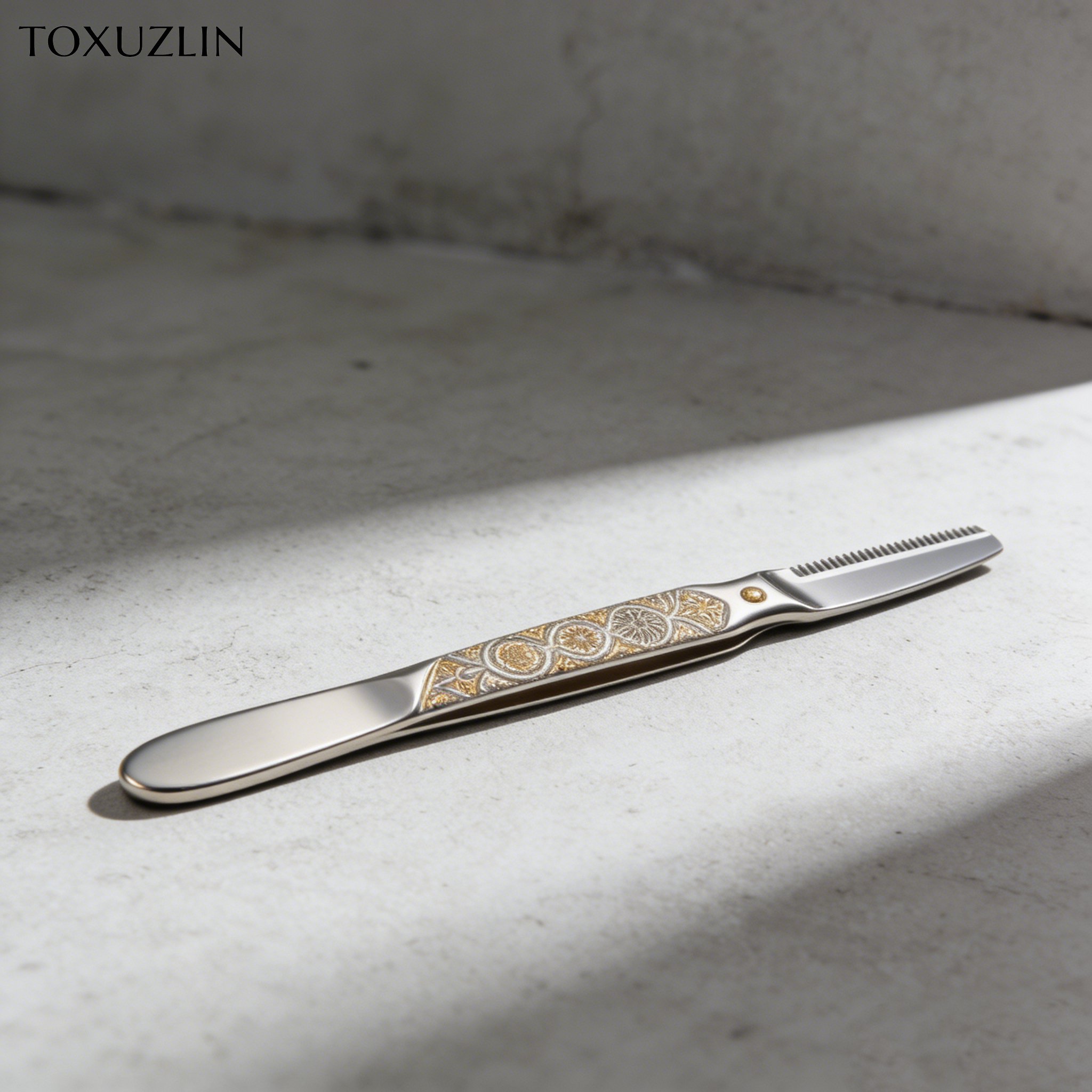 ชุดอุปกรณ์ตัดแต่งคิ้วสำหรับมือใหม่ (4 ชิ้น) - ป้องกันรอยขีดข่วน