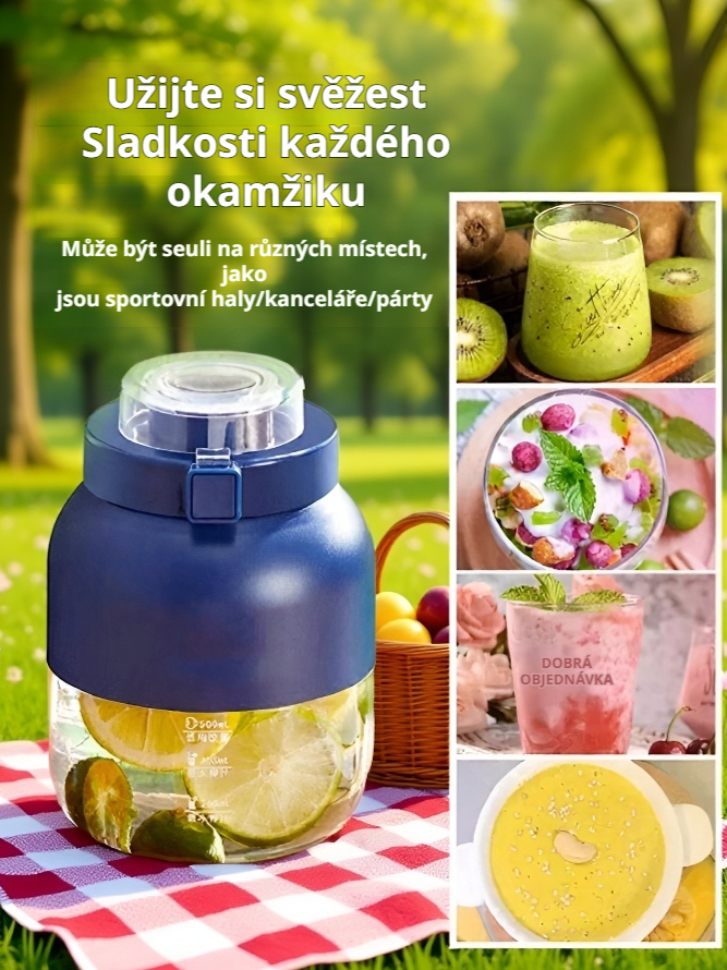 Přenosný bezdrátový odšťavňovací kelímek TonTon