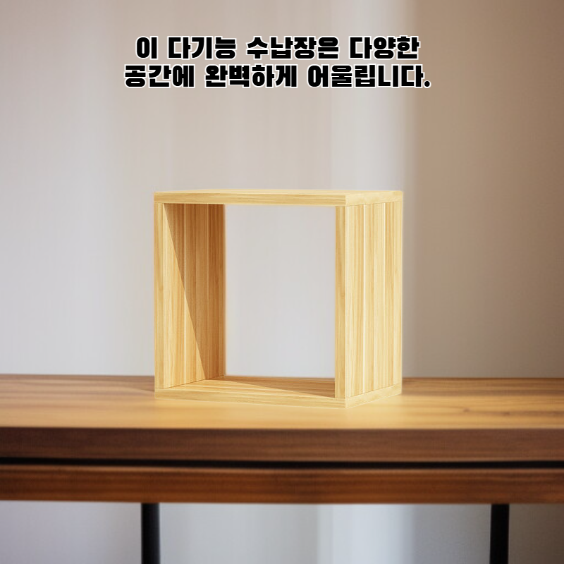 다기능 수납장