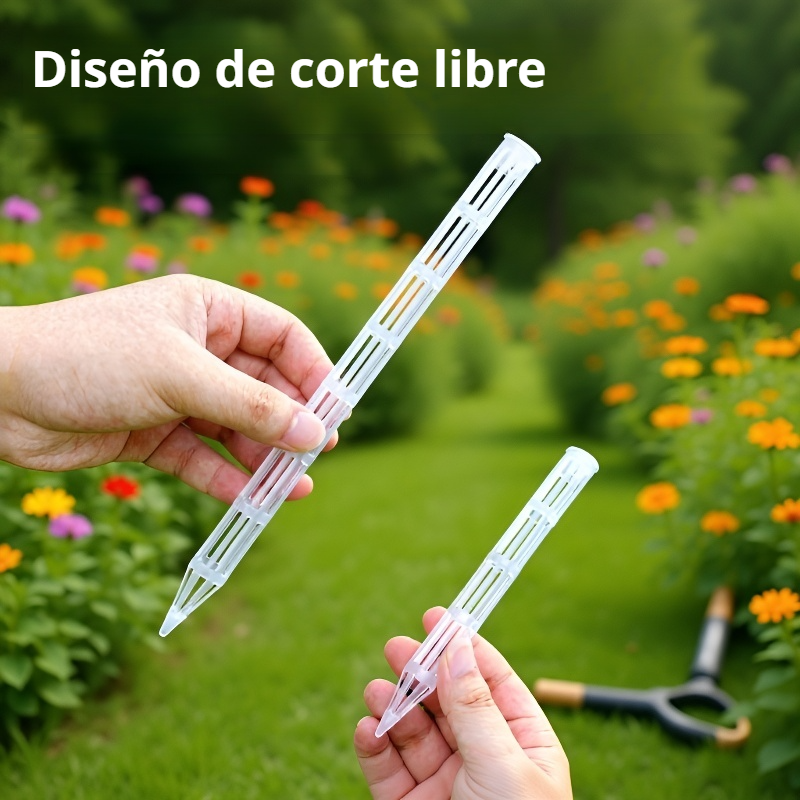 Tubo de ventilación para macetas, previene raíces podridas y asfixia