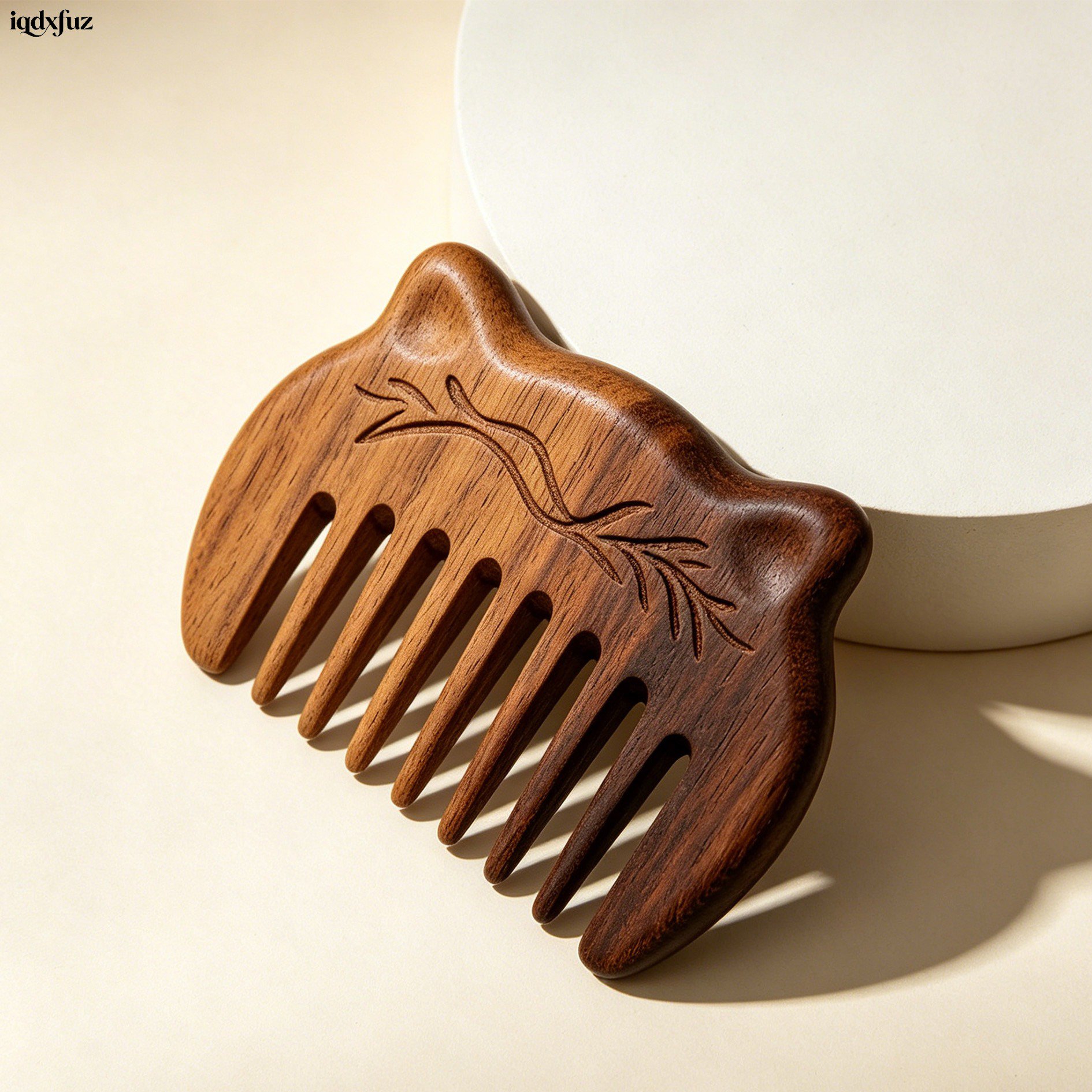 Wooden Wide-toothed Combs (Set of 5)