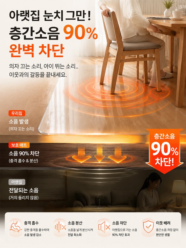 투명 보호막·집안 전용 스크래치 방지 매트