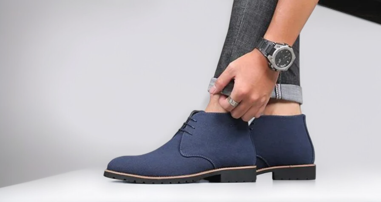 快適な履き心地のローヒールブーツ