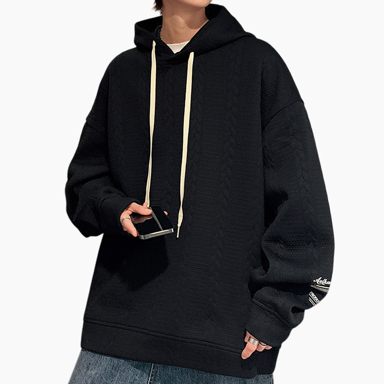 フード付きスウェットシャツメンズ春ルーズカジュアル長袖トレンディブランドオーバーサイズ秋カップルコート
