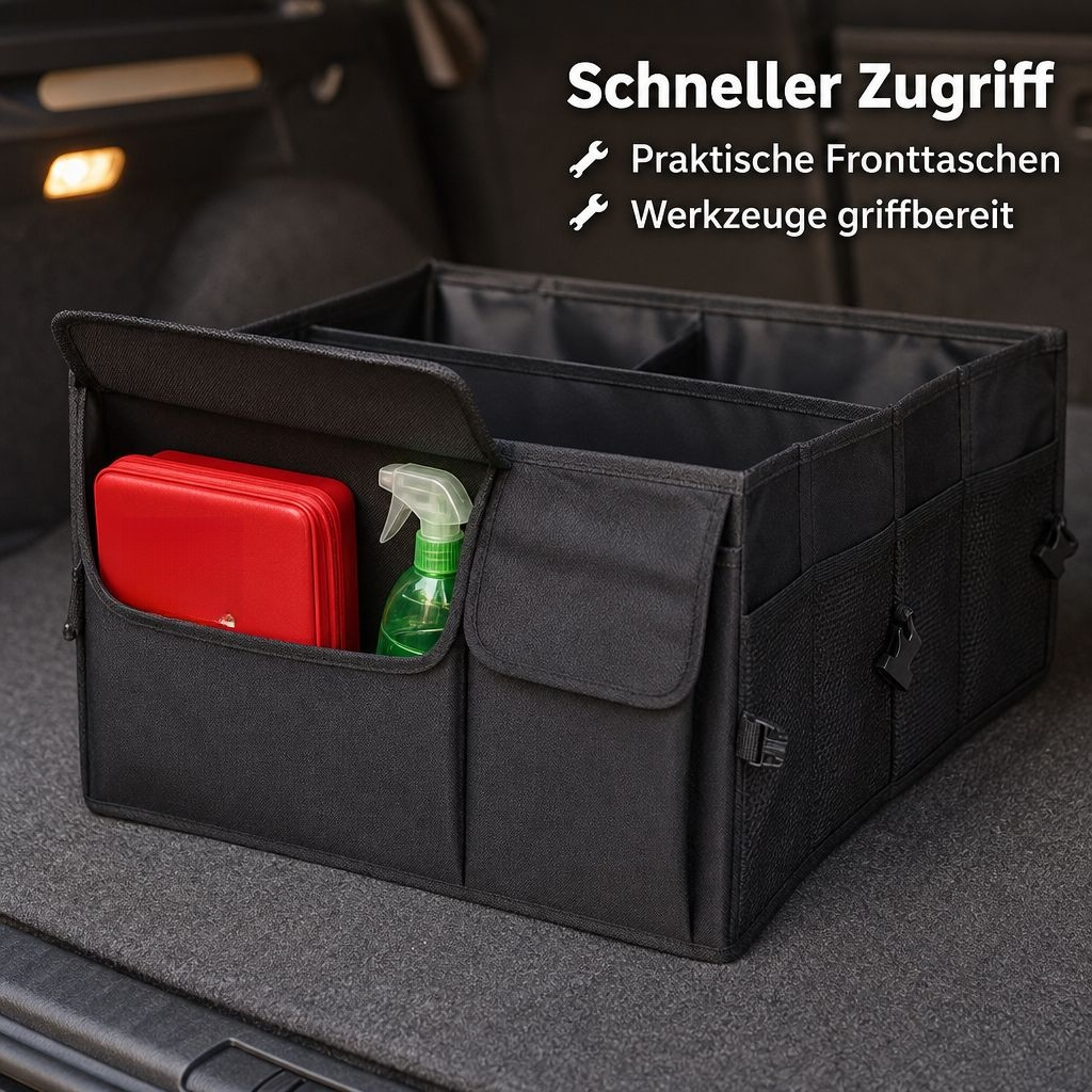 Auto-Kofferraum-Organizer aus Oxford-Stoff