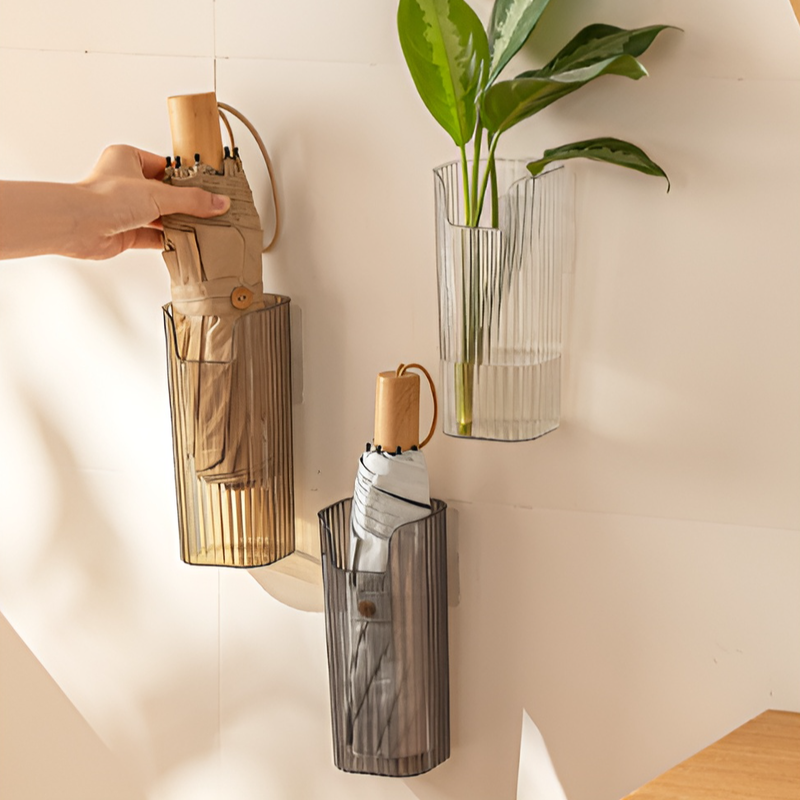 壁掛式雨傘收納架