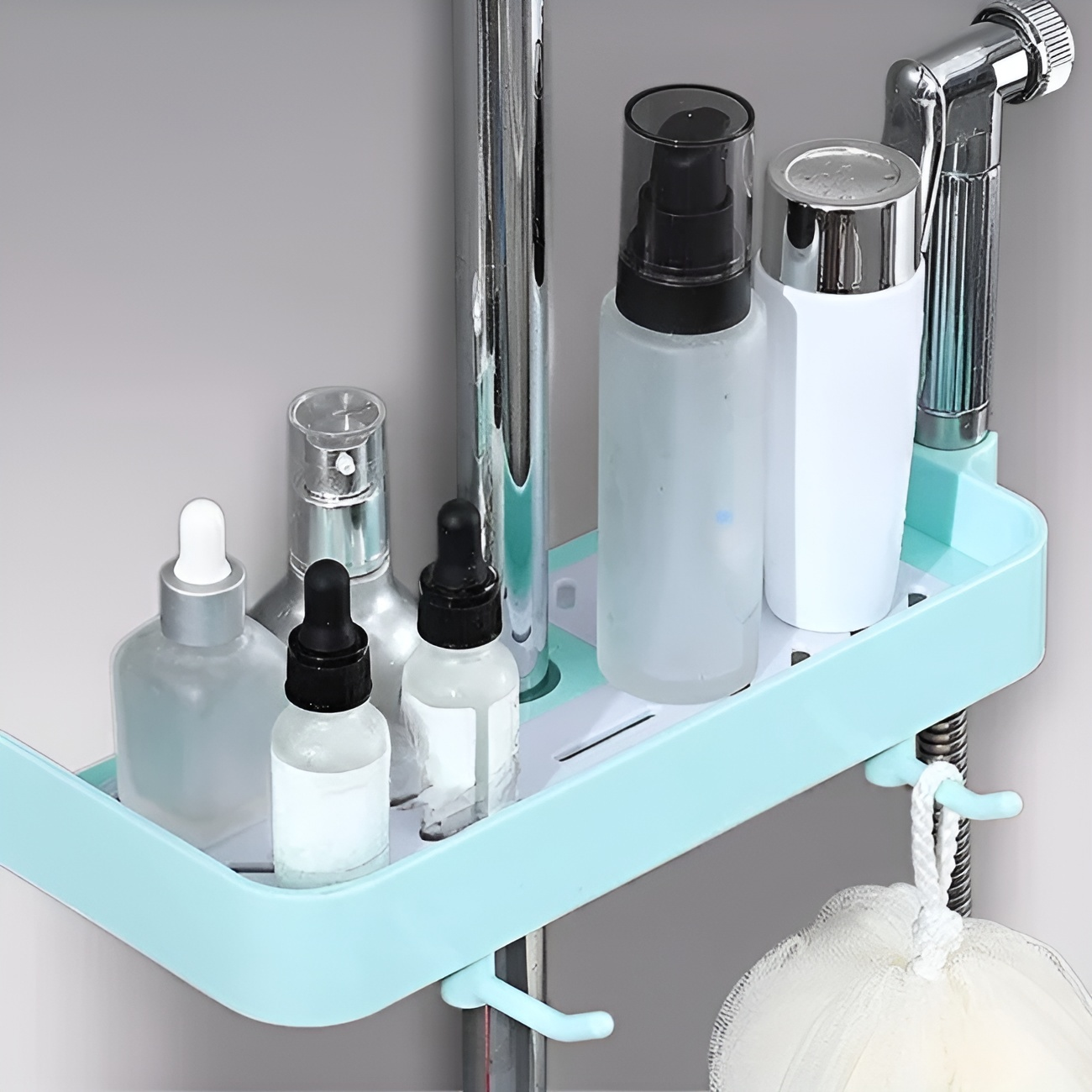 ฝักบัวอาบน้ำฝักบัวก้านยกแท่นวางสินค้า