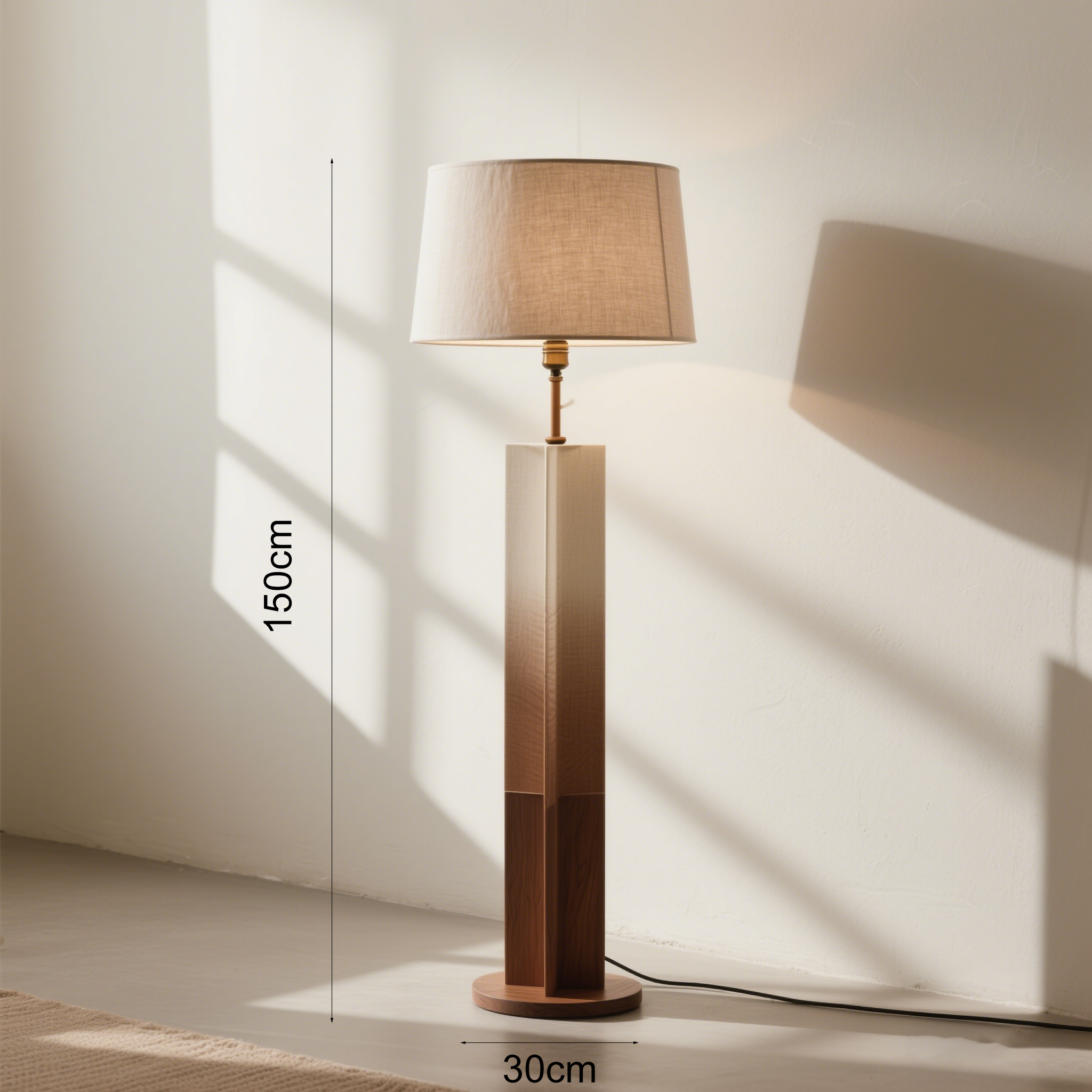 โคมไฟตั้งพื้นสไตล์มินิมอลเพิ่มบรรยากาศอบอุ่น