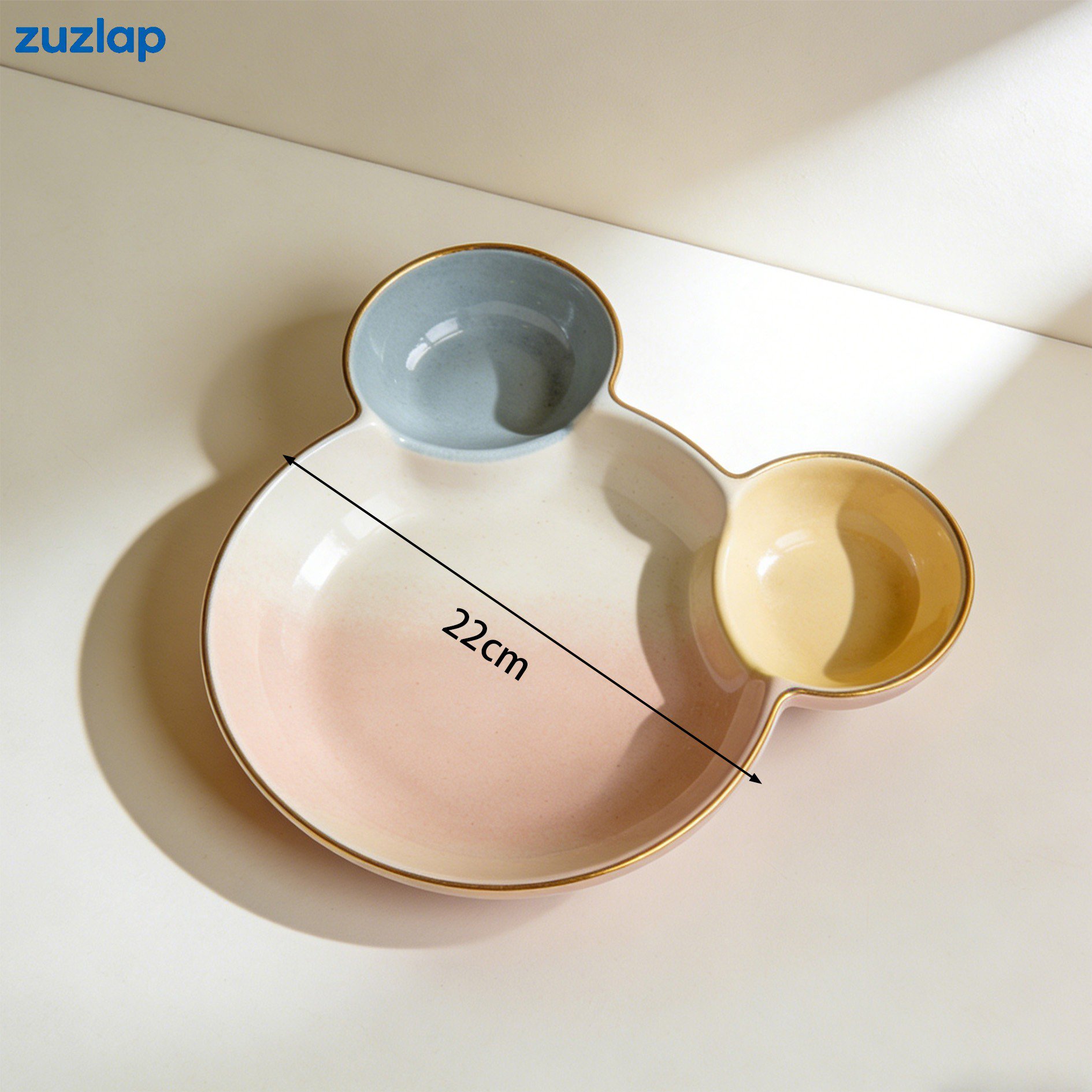 Stacked dinner plates showing durable craftsmanship